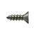 Deltana Wood Screw, Steel, #12 x 3/4"