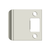 Deltana Extended Lip Strike Plate, 2 1/4" x 2-1/2"