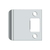 Deltana Extended Lip Strike Plate, 2 1/4" x 2-1/2"
