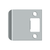 Deltana Extended Lip Strike Plate, 2 1/4" x 2-1/2"
