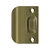 Deltana Full Lip Strike Plate For Ball Catch and Roller Catch
