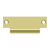 Deltana ANSI Blank T- Strike, 4-7/8" x 1-1/4", Without Hole – Strike Plates