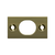 Deltana Strike Plate For 6" Flush Bolt