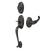 Deltana Riversdale Handleset with Chapelton Lever Dummy