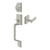 Deltana Highgate Handleset with Zinc Livingston Lever Entry