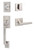 Sure-Loc Köln Solid Brass Handleset