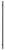 Sure-Loc 48" Round Long Door Pull, Single-Sided