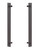 Sure-Loc Modern Barn Door Handle, Double-Sided 14"