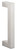 Sure-Loc Square Barn Door Handle, Single-Sided 9"