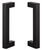 Sure-Loc Square Barn Door Handle, Double-Sided 9"