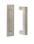 Sure-Loc Square Barn Door Handle, Flush Handle 8"