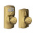 Schlage FE595 CAM/GEO Camelot Keypad Flex-Lock Entry Knobset with Georgian Knob
