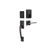 EMTEK Empowered 2 Ares Keyed Entry Set Key-Free