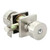 Emtek Entry Round Knob With Square Rose