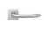Karcher Design Jersey Lever on Square Plan Design Rose – Custom-Bored Trim (EPLQ19)