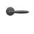 Karcher Design Corfu Lever on Round Plan Design Rose – Custom-Bored Trim (EPL24)