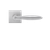 Karcher Design Corfu Lever on Square Plan Design Rose – Custom-Bored Trim (EPLQ24)