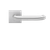 Karcher Design Crete Lever on Square Plan Design Rose – Custom-Bored Trim (EPLQ27)