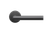 Karcher Design Rhodos Lever on Round 3-Piece Rose – Custom-Bored Trim (ER28)