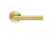 Karcher Design Rhodos Lever on Round 3-Piece Rose – Custom-Bored Trim (ER28)