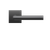 Karcher Design Rhodos Lever on Square Plan Design Rose – Custom-Bored Trim (EPLQ28)