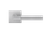 Karcher Design Tasmania Lever on Square Plan Design Rose – Custom-Bored Trim (EPLQ31)
