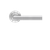 Karcher Design Rio Steel Lever on Round 3-Piece Rose – Custom-Bored Trim (ER34)