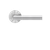 Karcher Design Rio Steel Lever on Round Plan Design Rose – Custom-Bored Trim (EPL34)