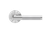 Karcher Design Rio Steel Lever on Round Plan Design Rose – Custom-Bored Trim (EPL34)