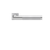 Karcher Design Rio Steel Lever on Square Mini Rose – Custom-Bored Trim (ERIQ34)