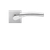 Karcher Design Atlantis Lever on Square Plan Design Rose – Custom-Bored Trim (EPLQ36)