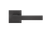 Karcher Design Seattle Lever on Square Plan Design Rose – Custom-Bored Trim (EPLQ46)