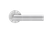 Karcher Design Oregon Lever on Round Plan Design Rose – Custom-Bored Trim (EPL48)