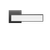 Karcher Design Torino Lever on Square Plan Design Rose – Custom-Bored Trim (EPLQ53Y)