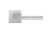 Karcher Design Montana Lever on Square Plan Design Rose – Custom-Bored Trim (EPLQ54)