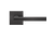 Karcher Design Montana Lever on Square Plan Design Rose – Custom-Bored Trim (EPLQ54)