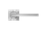 Karcher Design Boston Lever on Square 3-Piece Rose – Custom-Bored Trim (ERQ58)