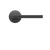 Karcher Design Boston Lever on Round Plan Design Rose – Custom-Bored Trim (EPL58)