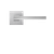 Karcher Design Boston Lever on Square Plan Design Rose – Custom-Bored Trim (EPLQ58)
