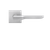 Karcher Design Maranello Lever on Square Plan Design Rose – Custom-Bored Trim (EPLQ62)