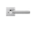 Karcher Design New York Lever on Square Plan Design Rose – Custom-Bored Trim (EPLQ65)