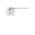 Karcher Design Las Vegas Lever on Square 3-Piece Rose – Custom-Bored Trim (ERQ87)