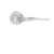 Karcher Design Nevada Lever on Round Plan Design Rose – Custom-Bored Trim (EPL88)