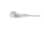 Karcher Design Nevada Lever on Square Mini Rose – Custom-Bored Trim (ERIQ88)