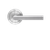 Karcher Design Rhodos Lever Set on Round 3-Piece Rose – US Pre-Bored (UER28)