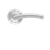 Karcher Design Corsica Lever Set on Round 3-Piece Rose – US Pre-Bored (UER30)