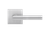 Karcher Design Verona Lever Set on Square Plan Design Rose – US Pre-Bored (UEPLQ37)