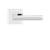Karcher Design Seattle Lever Set on Square Plan Design Rose – US Pre-Bored (UEPLQ46)