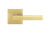 Karcher Design Seattle Lever Set on Square Plan Design Rose – US Pre-Bored (UEPLQ46)
