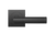 Karcher Design Oregon Lever Set on Square 3-Piece Rose – US Pre-Bored (UERQ48)